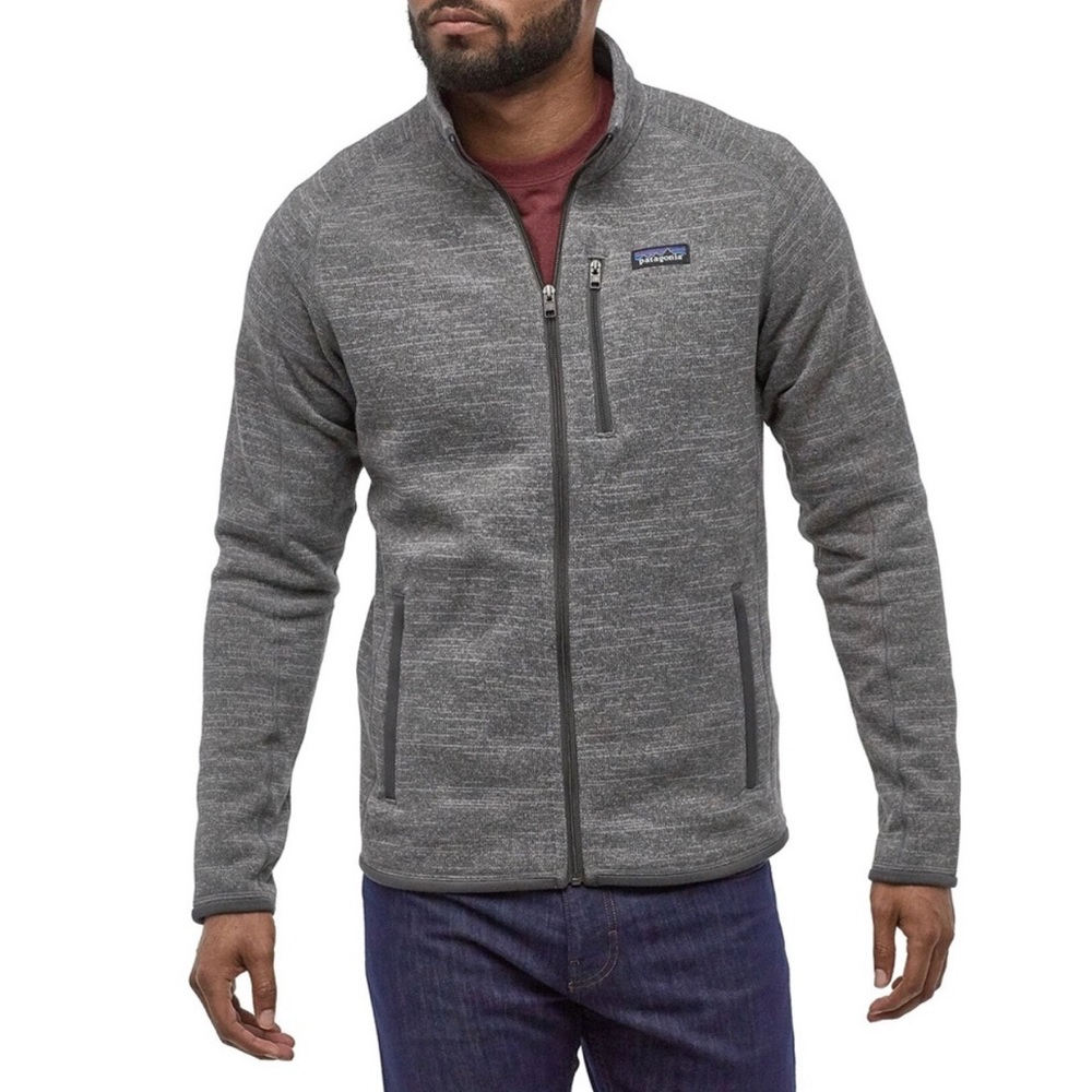 Patagonia Men’s Better Sweater Gray Fleece Jacket